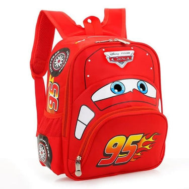 mochila ruedas niño 3 años rojo